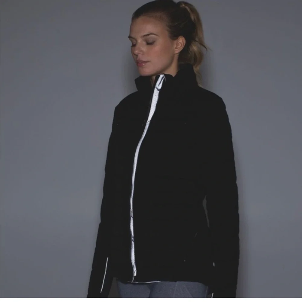 Lululemon Fluffed Up Jacket Black SZ 4